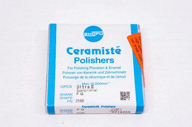 SHOFU 259B Polishing Porcelain Ultra II FG, 15.000min